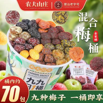 姚太太 九制半梅160g 蜜饯果干话梅子 休闲零食小吃